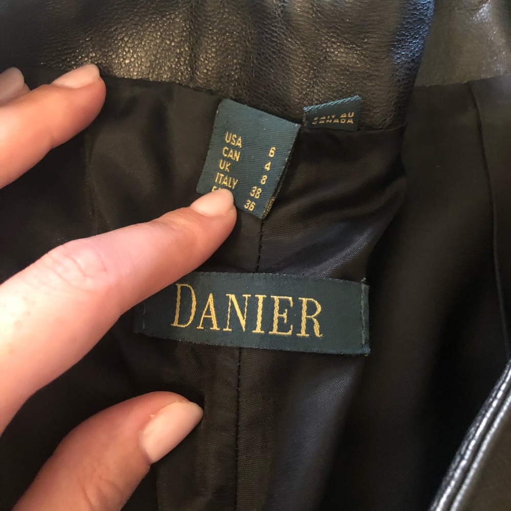 Danier Vintage Leather Pants